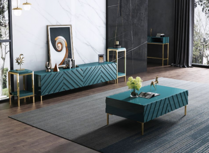 Designer Kommode Anrichte Low Side Schrank Wohn Zimmer Deko Regal Metall