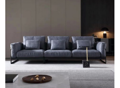 Design Sofa 3 Sitzer Wohnzimmer Couch Couchen Polster Sofas XXL