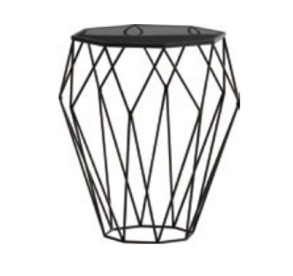 Luxus Metall Edelstahl Glas Rund Beistelltisch Designer Wohnzimmer
