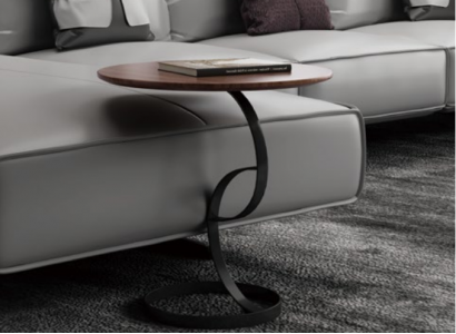Beistelltisch Runder Tisch Couchtisch Sofa Metall Deko Wohnzimmer Runde