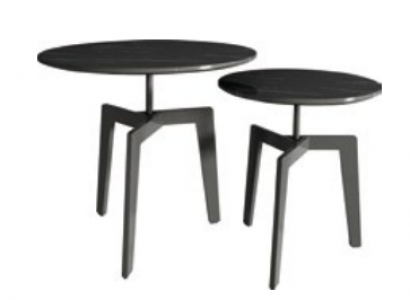 Set 2x Deko Couchtisch Kaffeetisch Beistelltisch Designer Wohnzimmertisch