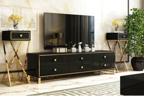 Sideboard rtv Kommode TV Schrank Lowboard Dekorative TV Möbel Schränke