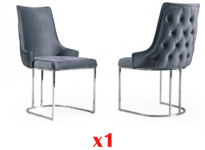 Esszimmer Lehnstuhl Polsterstuhl Stuhl ohne Armlehne Luxus Wohnzimmer