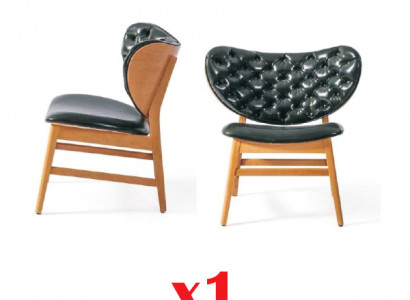 Esszimmer Lehnstuhl Polster stuhl ohne Armlehne Luxus Sessel Wohnzimmer