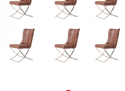 Stuhl 6 Ess Zimmer Club Sessel Holz Lounge Design Möbel Polsterstuhl