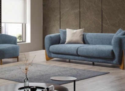 Wohnzimmer Klassische Sofagarnitur 3 Sitzer Italienischer Stil Sessel Neu 2tlg.