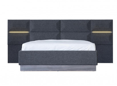 Bett Polster Design Material Holz Doppel Hotel Betten Neu Modernes