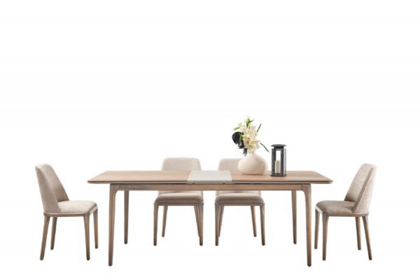 Komplett Set Esstisch 4 Stühle Esszimmer Set Ess Gruppe Holz Tisch Tische 5tlg