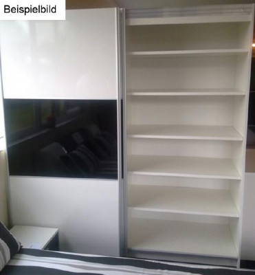 XXL Kleiderschrank Schrank 200/240 & 270cm Schwebetüren Schiebetüren Hochglanz