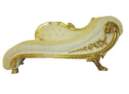 Chesterfield Récamière antik stil Edle Chaiselongue Chaise Longue Sofa