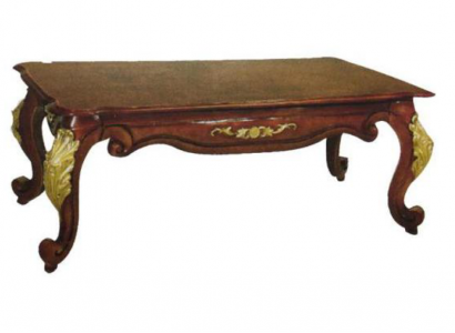 Barock Rokoko Extra Klasse Couchtisch Holz Tisch Beistell Sofa Couch