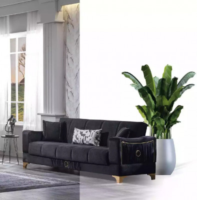 Design Modernes Wohnzimmer Set Sofagarnitur 3+3+1 Wohnzimmer Möbelset