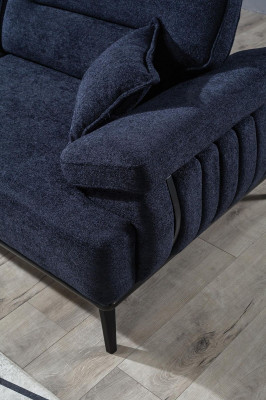Luxus Sofa 3 Sitzer Design Sofas Polster Moderne Sitz Stoff Neu Möbel Couch