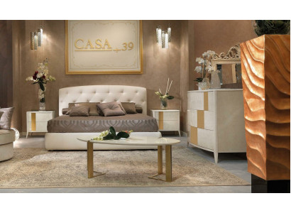 Bett + 2x Nachttisch 3 tlg Schlafzimmer Set Modern Design Luxus Klassische Möbel