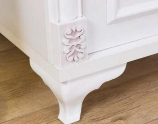 Schlafzimmer Möbel Holz Schrank Kleiderschrank Landhaus Stil Weiß Neu