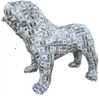 Designer Figur Statue Moderne Figuren Dekoration Hund Garten Skulptur Skulpturen 