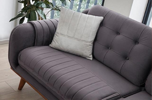 Dreisitzer Sofa Couch Polster Möbel Multifunktion Couchen Sofas 216cm