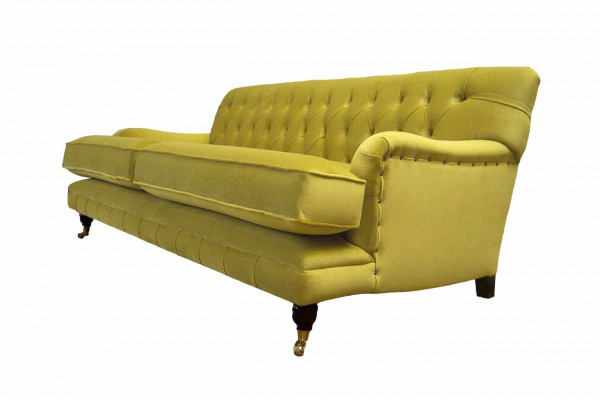 Sofa 3 Sitzer Stoff Dreisitzer Sofas Luxus Wohnzimmer Couch Textil