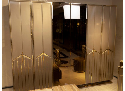 Kleiderschrank Luxus Schrank Möbel Moderne Schlafzimmer Schränke Holz Metall