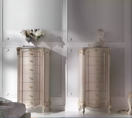 Kommode Luxus Kommoden Regal Möbel Holzschrank Italienische Stil Neu
