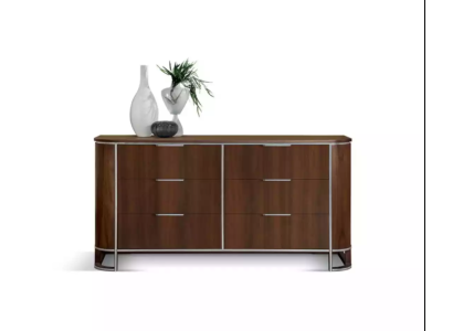 Kommode Sideboard Highboard Schrank Design Holz Braun Sideboard Neu
