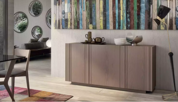 Kommode Sideboard Wohnzimmer 180 x 48 x 88 cm Modern Luxus