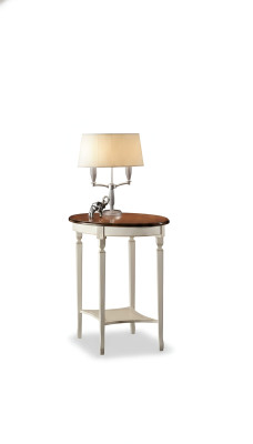 Beistelltisch Holztisch Design Tische Italienischer Rundtisch Holz Neu