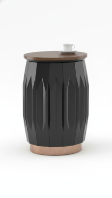 Beistelltisch Tisch Rundtisch Couchtisch royal Designer Möbel designer Edelstahl
