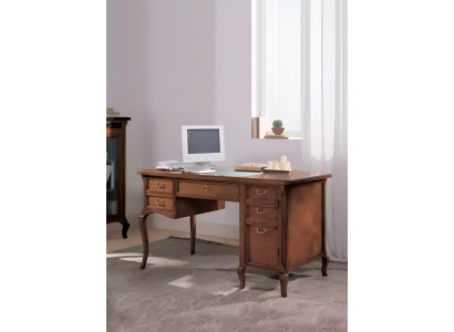 Büro Tisch Schreibtisch Klassische Italienische Möbel Holz Tische Neu