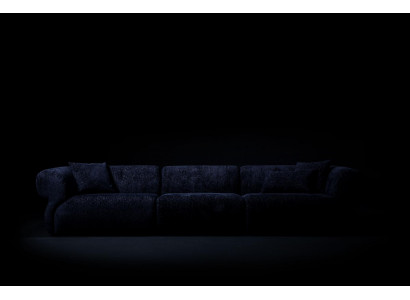 big Sofa Couch 5 Sitzer Italienische xxl Couchen Sofas Möbel Textil
