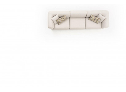Sofa 5 Sitzer Beige Luxus Wohnzimmer Couch Modern Stil Sofa Big xxl Sofas