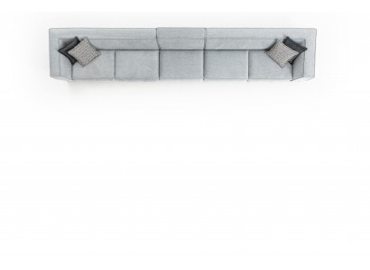 Italienische Möbel big Sofa Couch 8 Sitzer Italienische xxl Couchen Sofas Textil