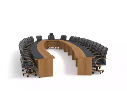 Großer Konferenztisch Büromöbel Arbeitszimmer Tisch 830cm xxl