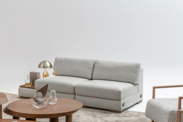 Ecksofa U Form Wohnzimmer Möbel Modern Designer Stoffsofa Sofa Textil