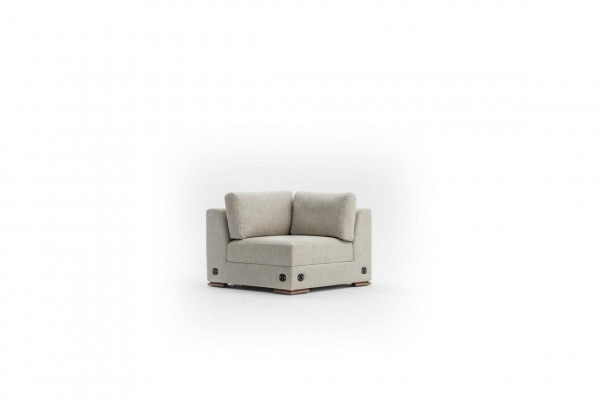 Ecksofa U-Form Wohnzimmer Couch Sofa Design Moderne Möbel 150x425x320