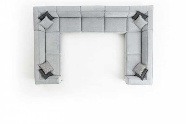 Sofas U Form Polstersofa Modern Wohnzimmer Sofa Couch Design Textil