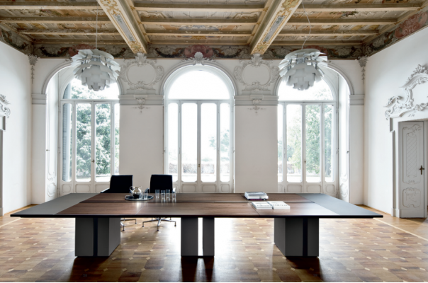 Kanzlei Holz Design Büro Möbel Besprechungs Tische Konferenz Tisch Moderne