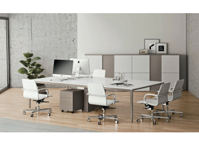 Besprechungstisch Meeting 320cm groß Tisch Konferenztisch Modern Büro Tische neu