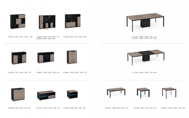 Konferenztisch Büro Chef Zimmer Möbel Design Schreibtische Praxis