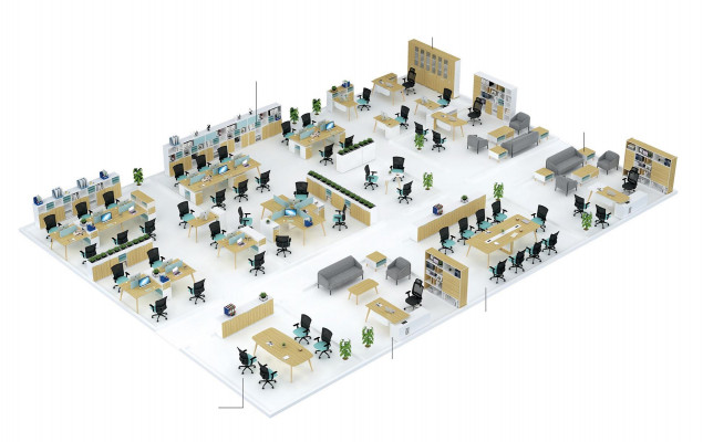 Moderner Büro Konferenztisch Tische Holz Design Möbel Besprechungs