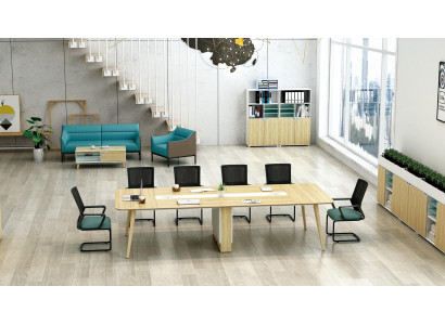 Konferenztisch Büro Tische Besprechungstisch Meeting Möbel Home Office