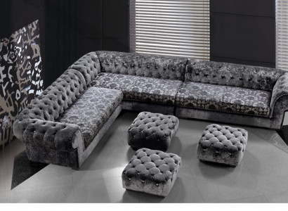 Design Dreisitzer Sitzer Set Sofa Polster Couchen Couch Modern Luxus 250x350cm