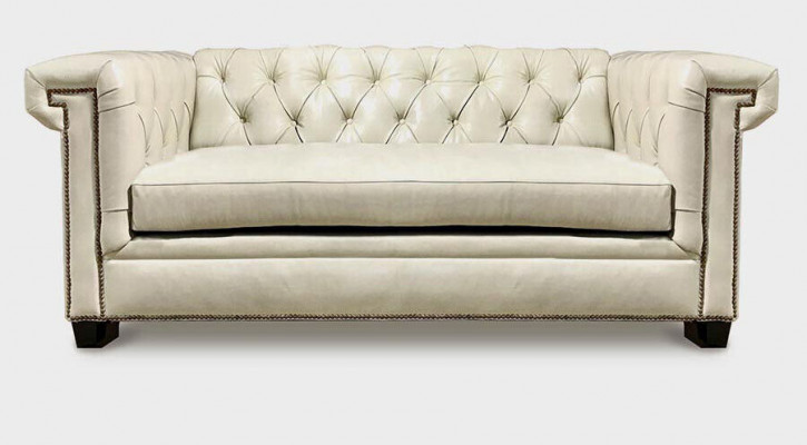 Chesterfield Luxus Sofa Polster Sitz Leder Garnitur 321 Sitzer Couchen