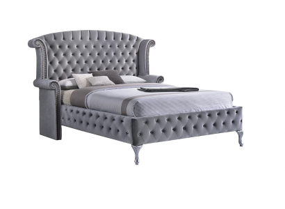  Nostalgie Bett Chesterfield Sofa Ohren Betten Englisches Schlafzimmer Design Neu