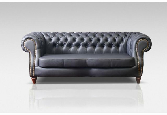 Chestefield Sofagarnitur Ledersofa Sofa Polster Garnitur Couch 3+2+1 Neu