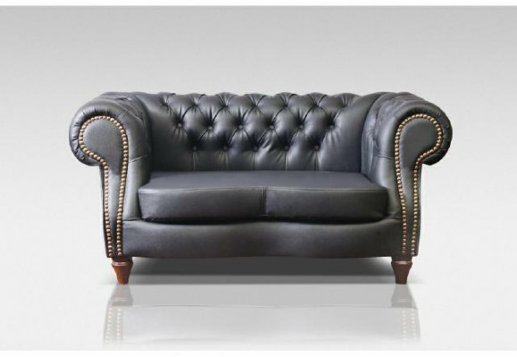 Chestefield Sofagarnitur Ledersofa Sofa Polster Garnitur Couch 3+2+1 Neu