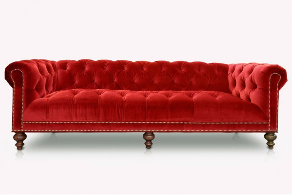 Klassik Chesterfield Sofagarnitur Sofa Couch Polster 3+2+1 Sitzer Textil