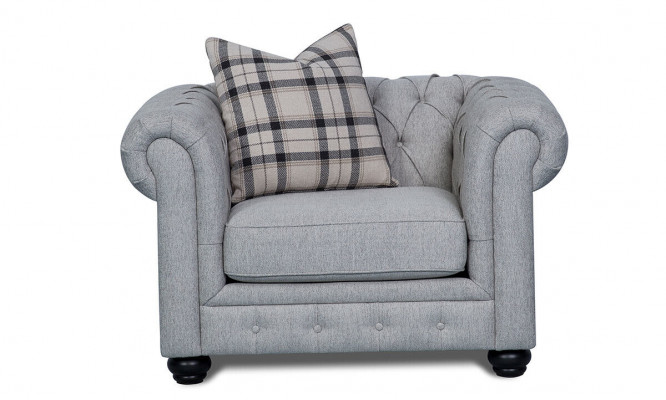 Chesterfield Sofagarnitur Sofa Couch Polster 3+1 Sitzer Leder Couchen Textil Neu