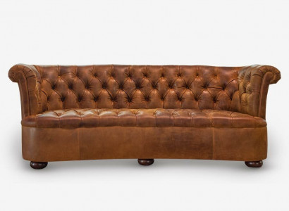 Chesterfield Leder Polster Design Sofa Luxus Couch Klassische Sofa 3 Sitzer Neu
