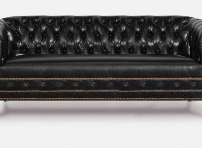 Chesterfield Sofagarnitur Sofa Couch Polster 3+2+1 Sitzer Leder Sofas